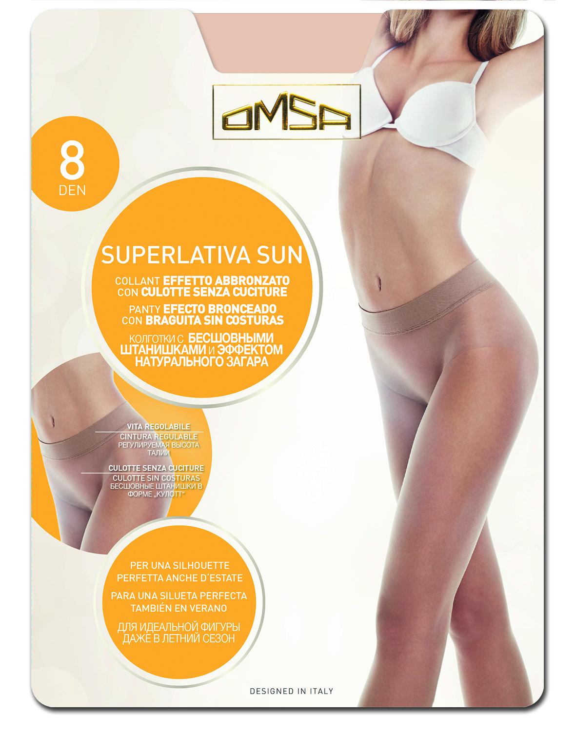 Бесшовные колготки Slim Emotion 30 den купить со скидкой в секс шопе  Женское белье, одежда  Колготки, носки, гольфы